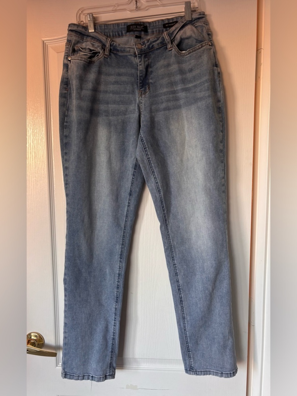 Judy Blue Light Wash Boyfriend Fit Jeans women’s size 13/31 light wash denim